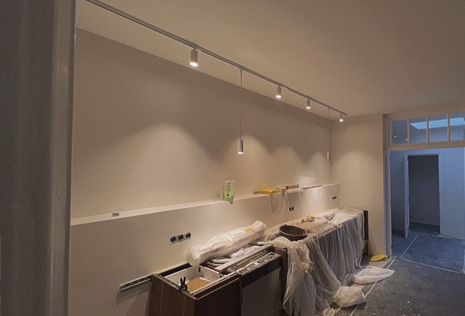 Spotrail in keuken